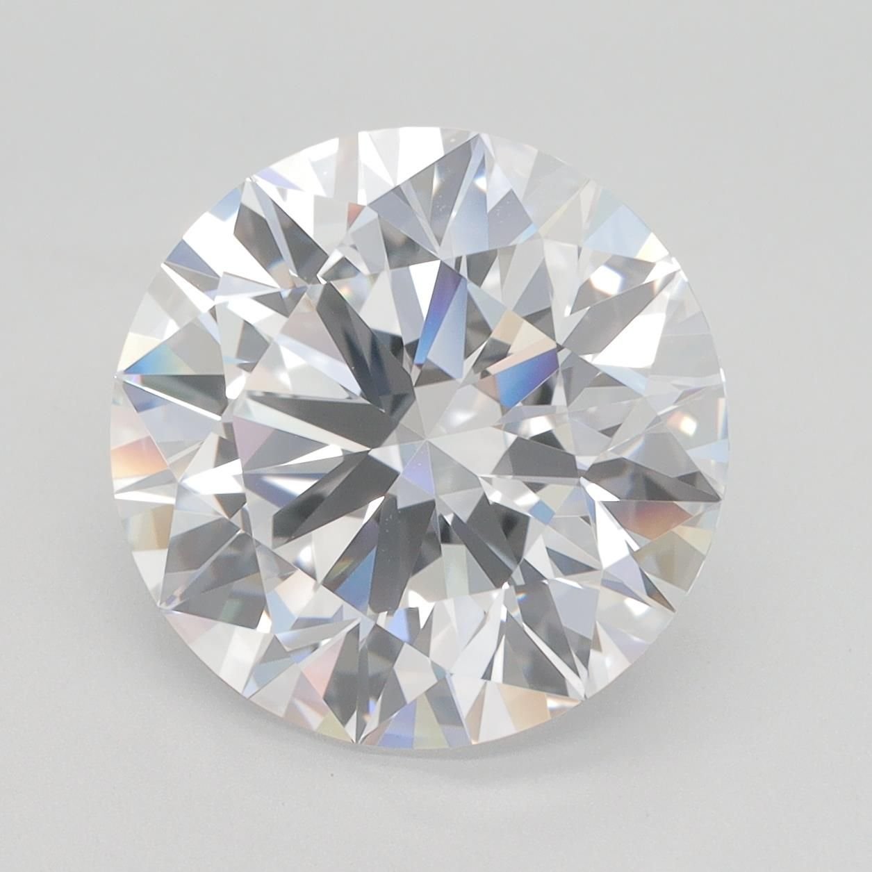 6.15ct D IF Rare Carat Ideal Cut Round Lab Grown Diamond