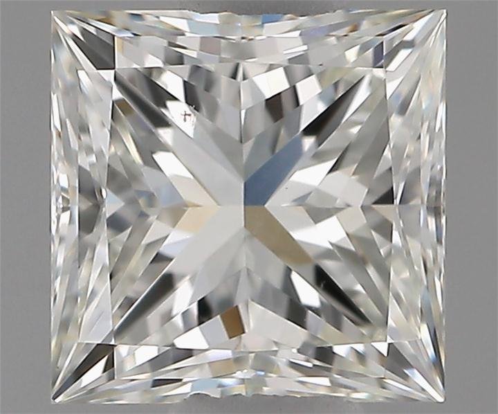 1.01ct J SI1 Rare Carat Ideal Cut Princess Diamond