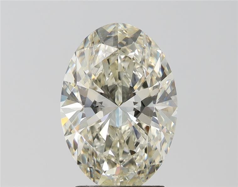 3.52ct J VS1 Rare Carat Ideal Cut Oval Lab Grown Diamond