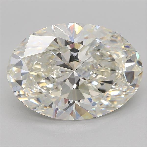 4.59ct H VS1 Rare Carat Ideal Cut Oval Lab Grown Diamond