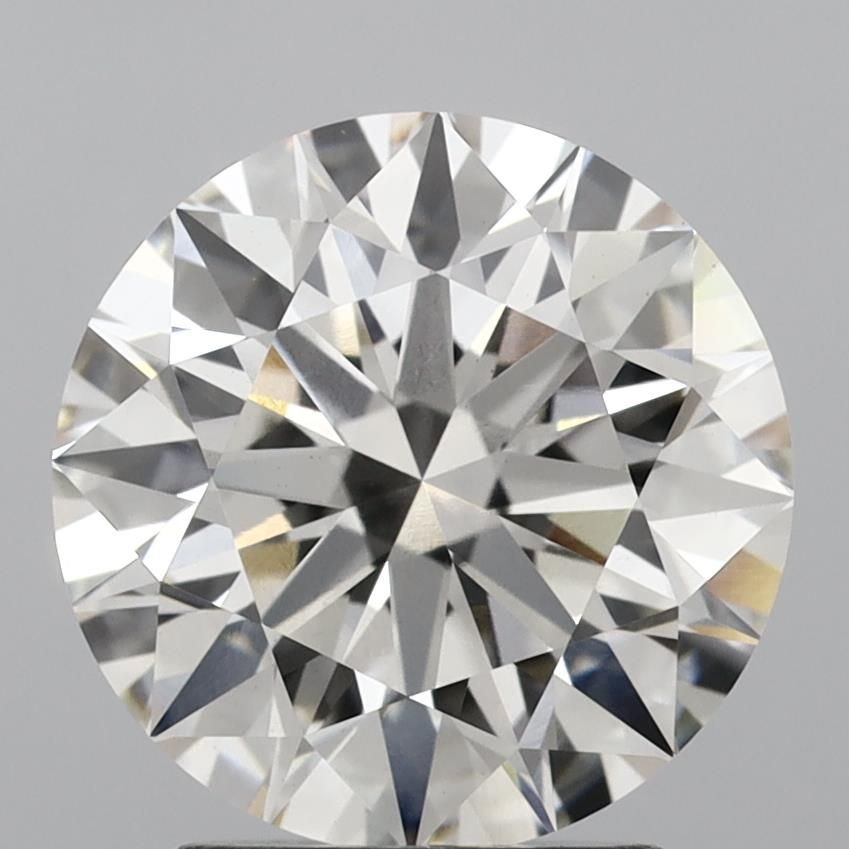 2.83ct H VS1 Rare Carat Ideal Cut Round Lab Grown Diamond