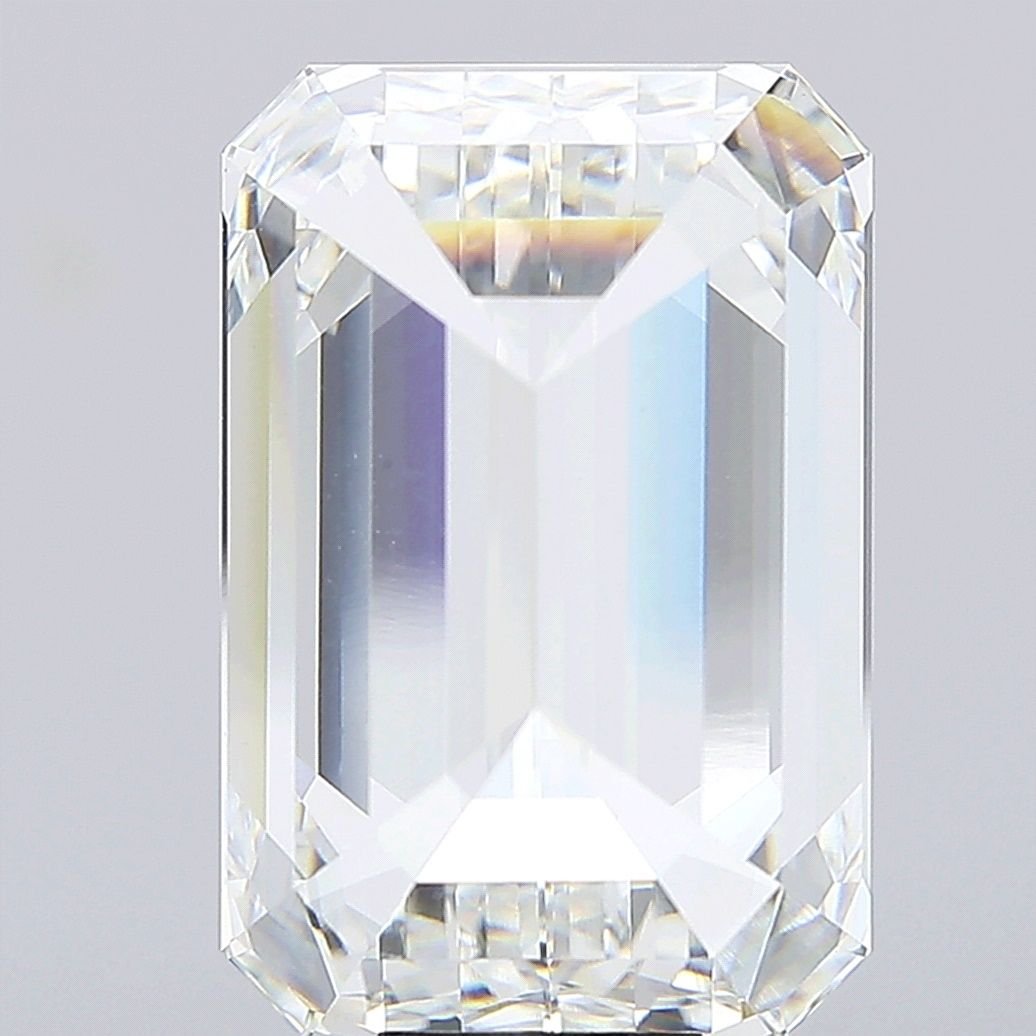 16.12ct G VVS2 Rare Carat Ideal Cut Emerald Lab Grown Diamond