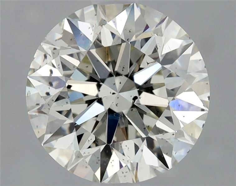 2.02ct K SI2 Rare Carat Ideal Cut Round Diamond