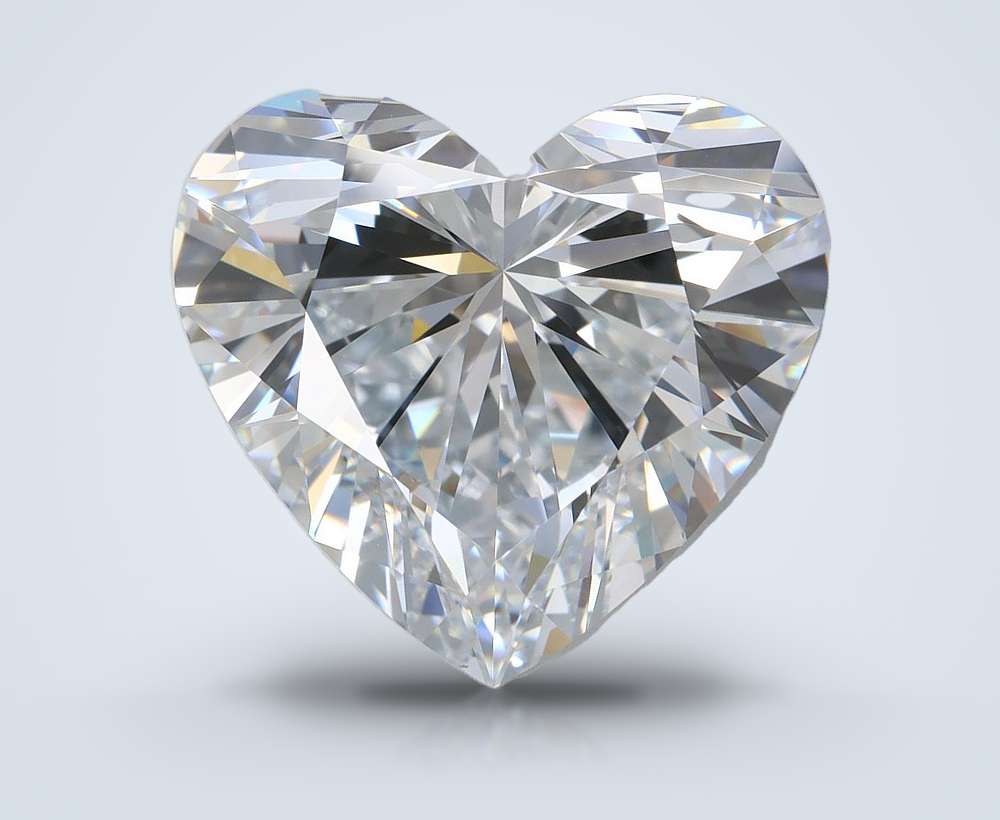 7.73 Carat Heart Lab Diamond