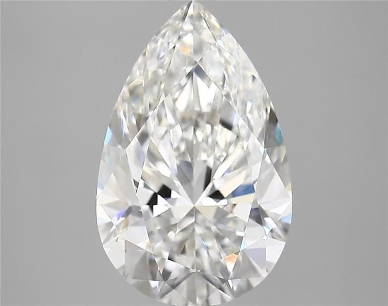 4.97 Carat Pear Lab Diamond