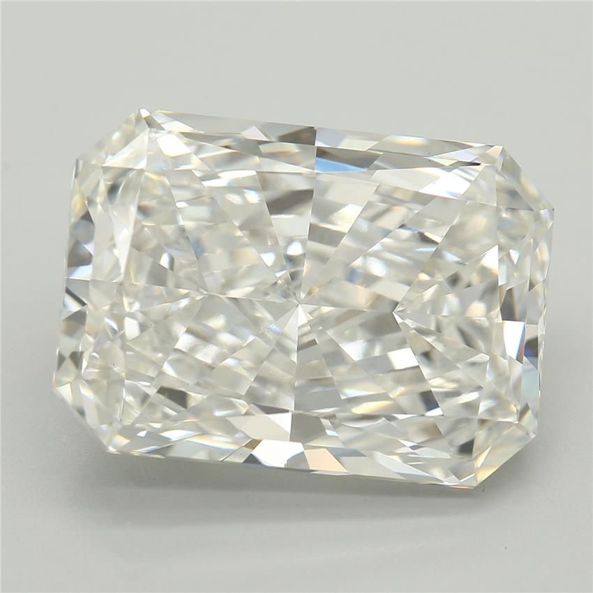 7.53ct F VVS2 Rare Carat Ideal Cut Radiant Lab Grown Diamond