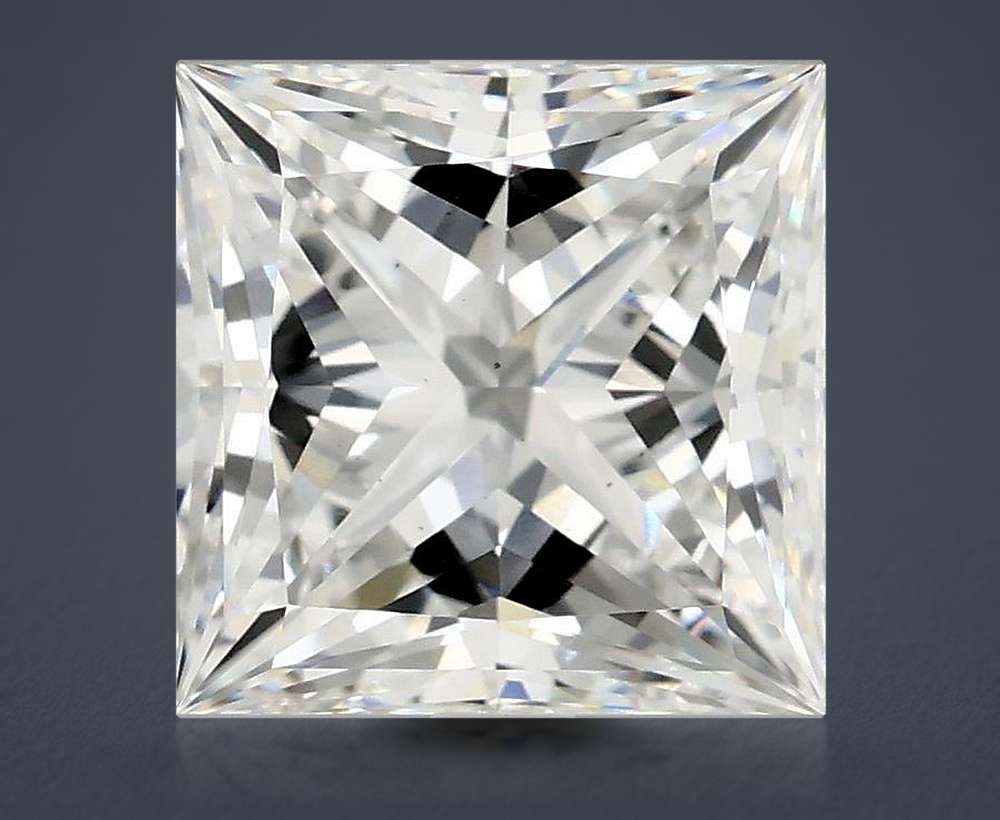 3.91 Carat Princess Lab Diamond