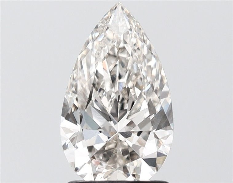 1.64ct H VS2 Rare Carat Ideal Cut Pear Lab Grown Diamond