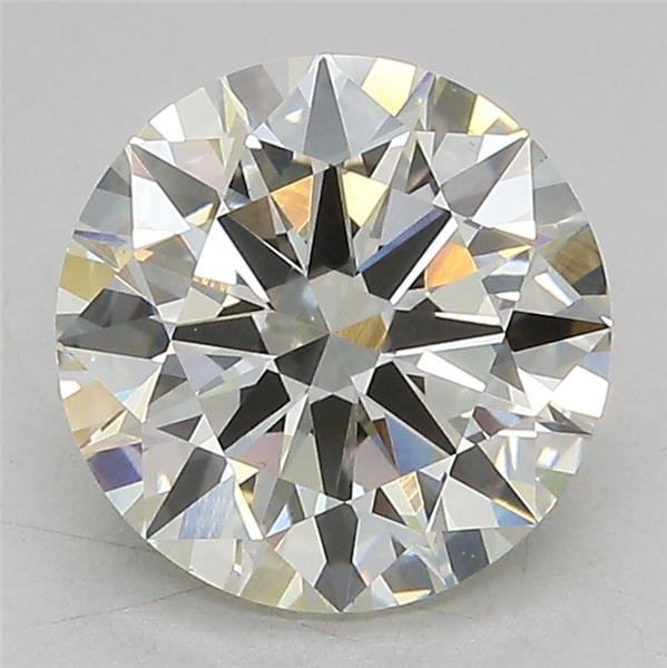 3.00ct J VS1 Excellent Cut Round Lab Grown Diamond