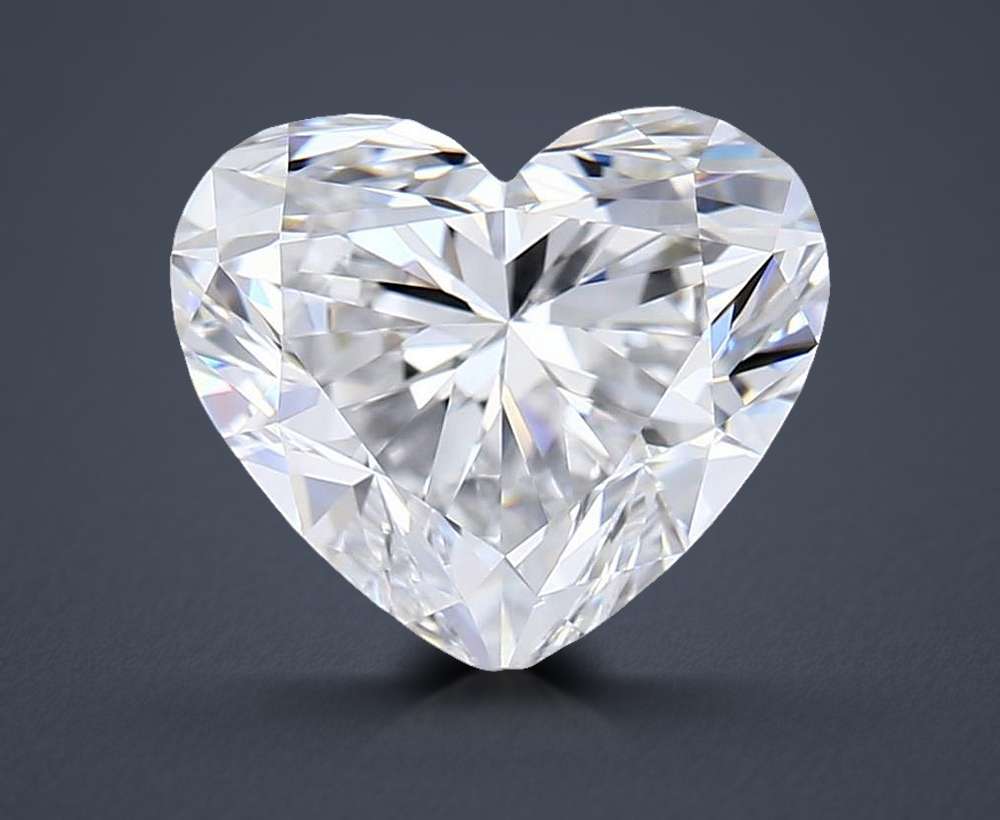 1.50 Carat Heart Lab Diamond
