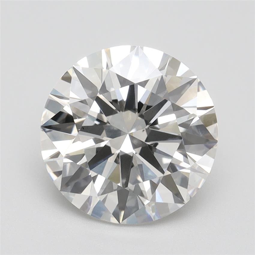 2.81ct G VS1 Excellent Cut Round Lab Grown Diamond