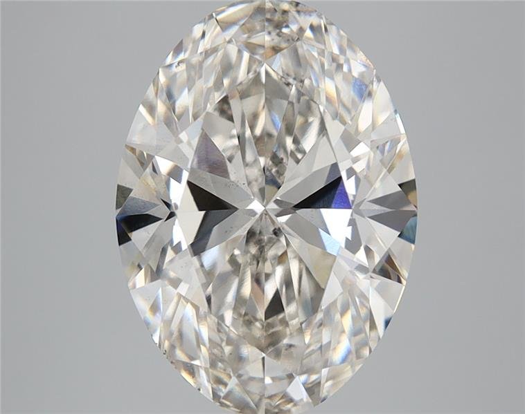 4.40ct I VS2 Rare Carat Ideal Cut Oval Lab Grown Diamond