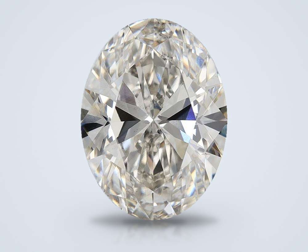 4.40 Carat Oval Lab Diamond