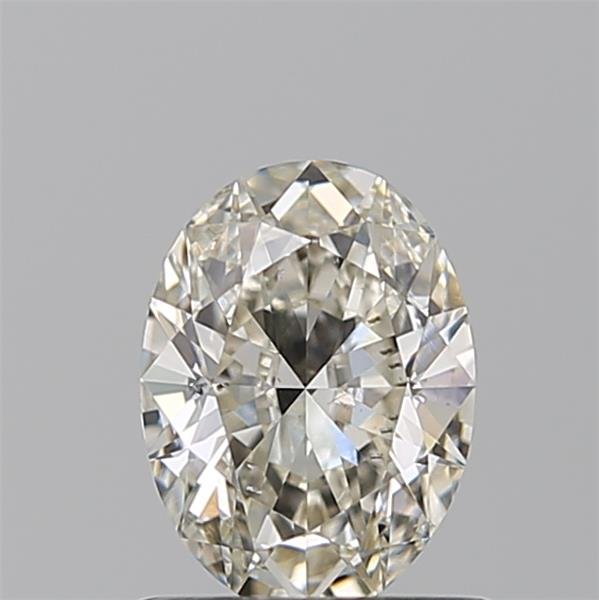 0.71ct K SI1 Rare Carat Ideal Cut Oval Diamond