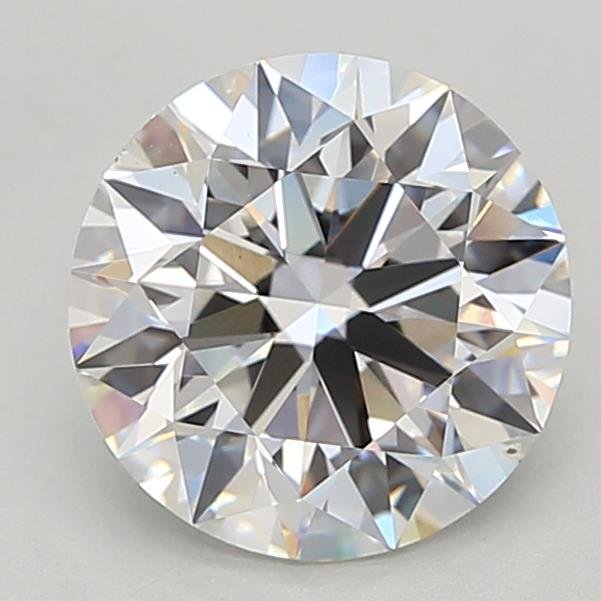 3.09ct F VS2 Rare Carat Ideal Cut Round Lab Grown Diamond