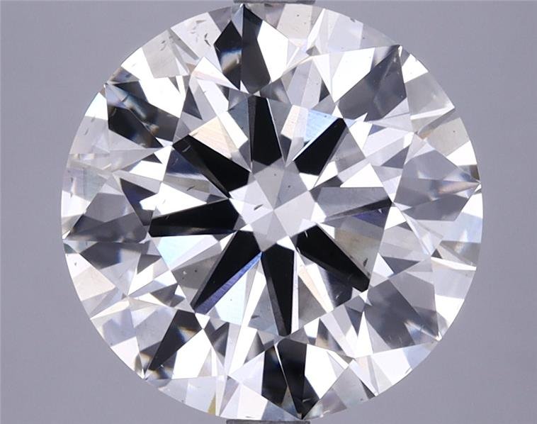 4.47ct H SI1 Rare Carat Ideal Cut Round Lab Grown Diamond