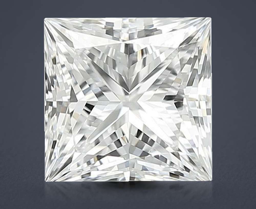 1.55 Carat Princess Lab Diamond