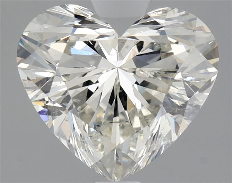 2.06ct J SI2 Rare Carat Ideal Cut Heart Diamond