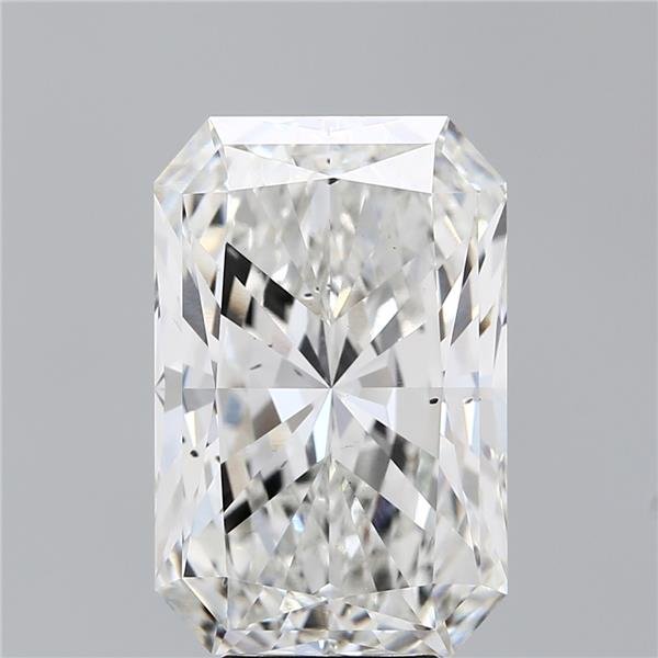 7.52ct F SI1 Rare Carat Ideal Cut Radiant Lab Grown Diamond