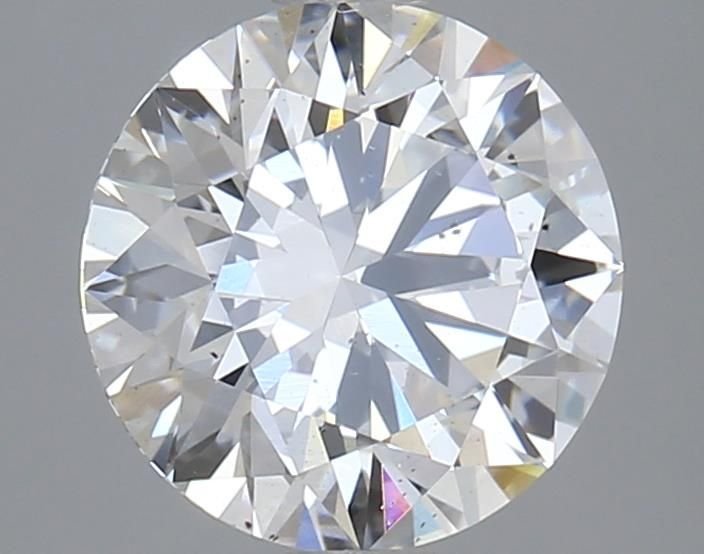 2.73ct F SI1 Rare Carat Ideal Cut Round Lab Grown Diamond