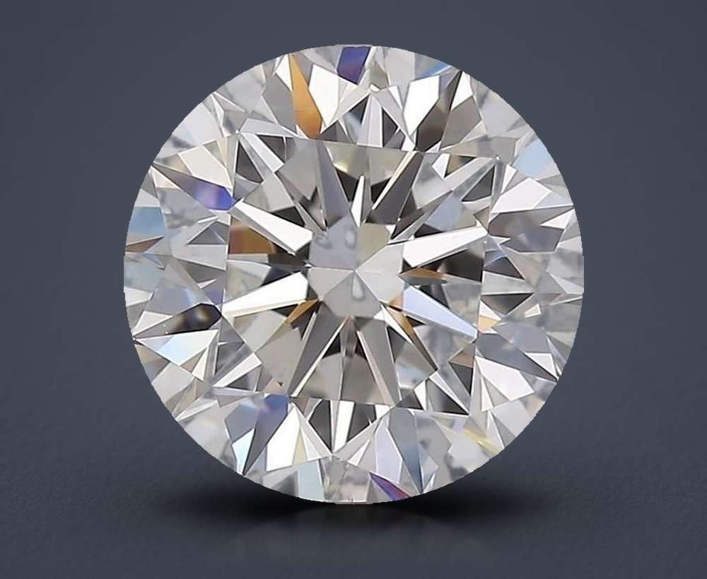 2.01 Carat Round Natural Diamond