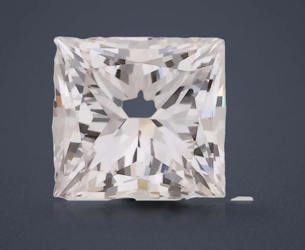 0.41 Carat Princess Lab Diamond