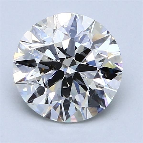 2.00ct I SI2 Rare Carat Ideal Cut Round Diamond