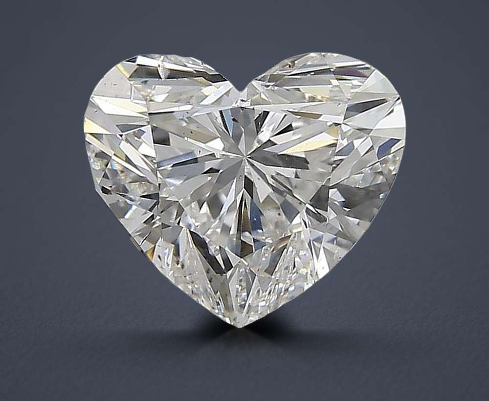 2.50 Carat Heart Natural Diamond