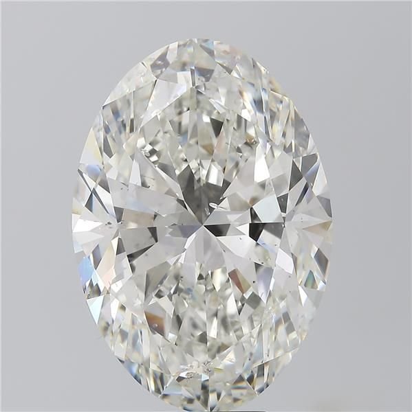 10.03ct H SI1 Rare Carat Ideal Cut Oval Diamond