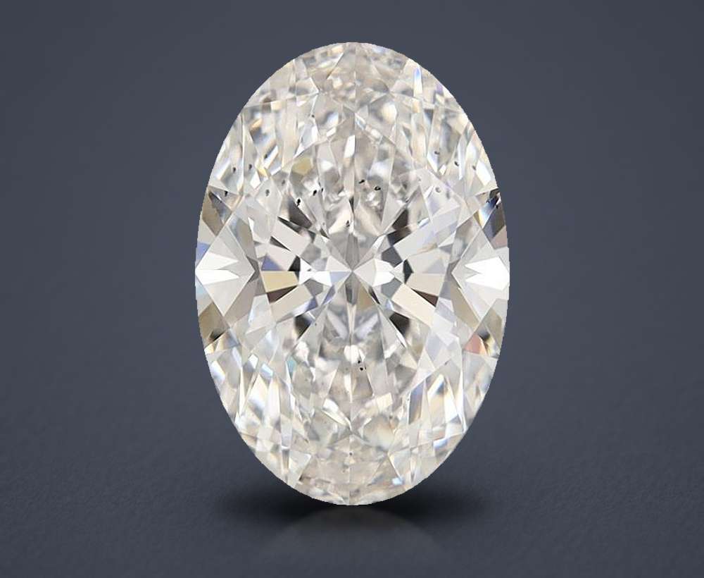 2.52 Carat Oval Lab Diamond