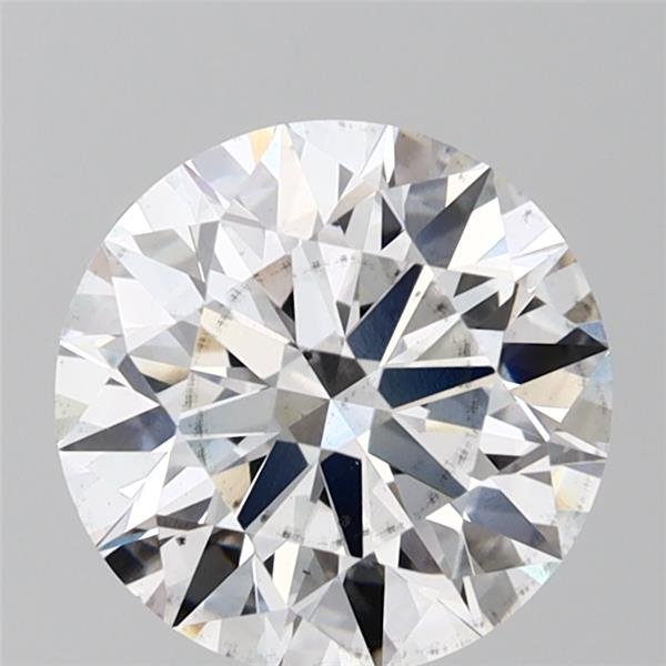 2.40ct F SI1 Rare Carat Ideal Cut Round Lab Grown Diamond