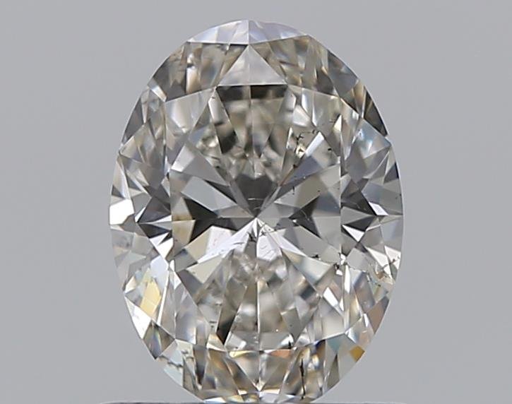 0.70ct I SI1 Rare Carat Ideal Cut Oval Diamond