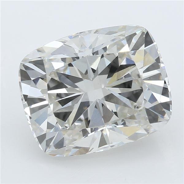 3.28ct I VS1 Very Good Cut Cushion Lab Grown Diamond