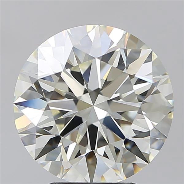 4.01ct J VVS2 Ideal Cut Round Diamond