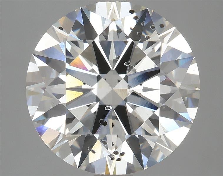 4.21ct G SI2 Rare Carat Ideal Cut Round Lab Grown Diamond