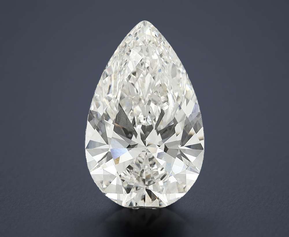 9.01 Carat Pear Lab Diamond
