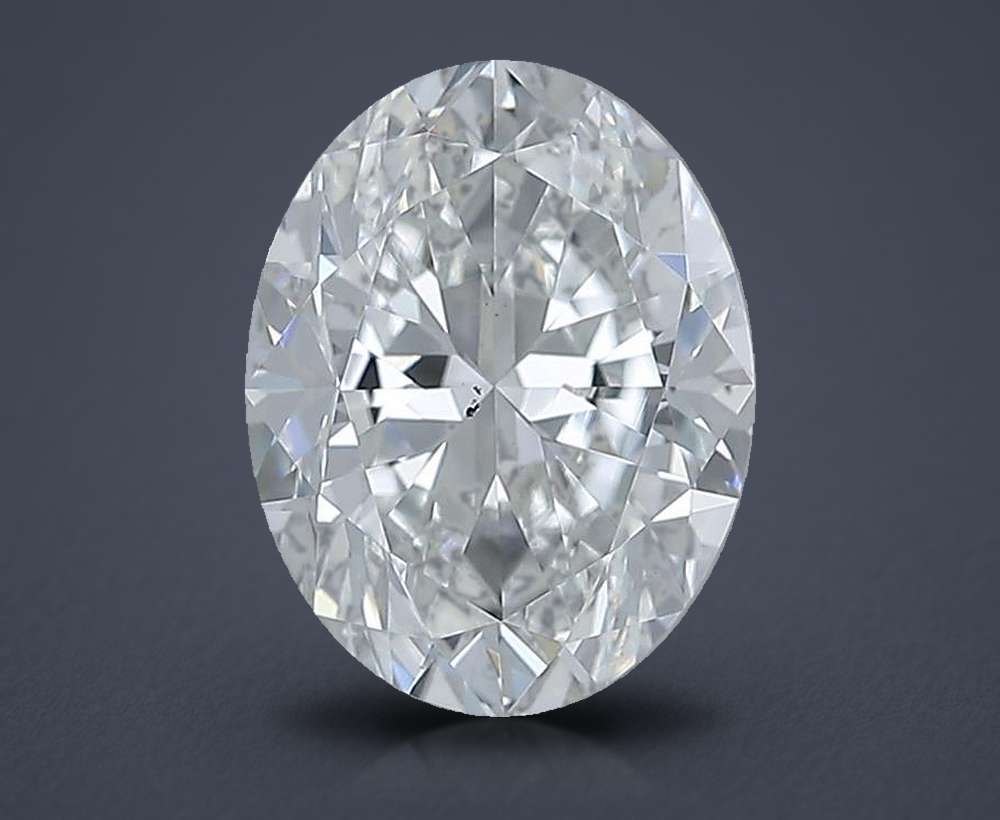1.50 Carat Oval Natural Diamond