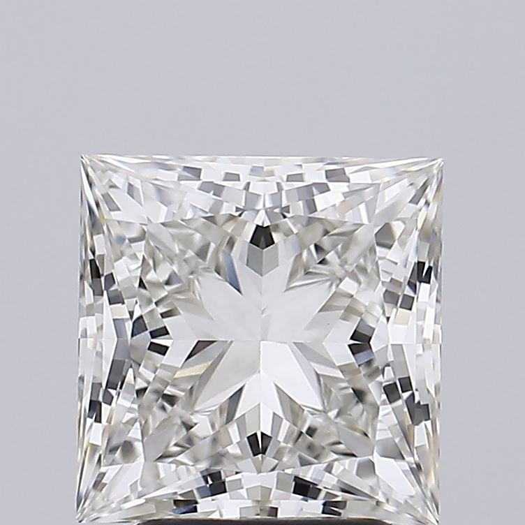 3.19ct I VVS2 Rare Carat Ideal Cut Princess Lab Grown Diamond