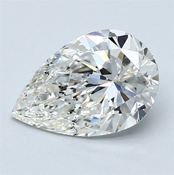 1.51ct H SI2 Rare Carat Ideal Cut Pear Diamond