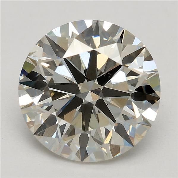2.26ct K VS2 Rare Carat Ideal Cut Round Lab Grown Diamond