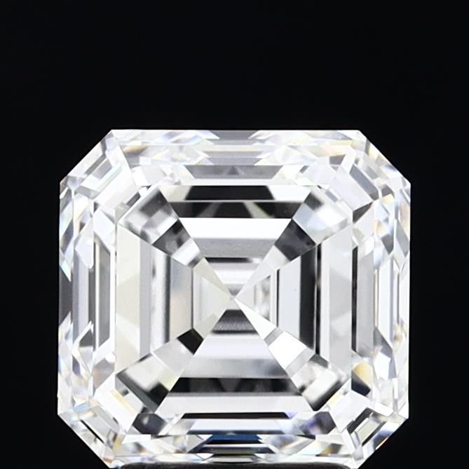 4.03ct D VVS2 Very Good Cut Asscher Lab Grown Diamond
