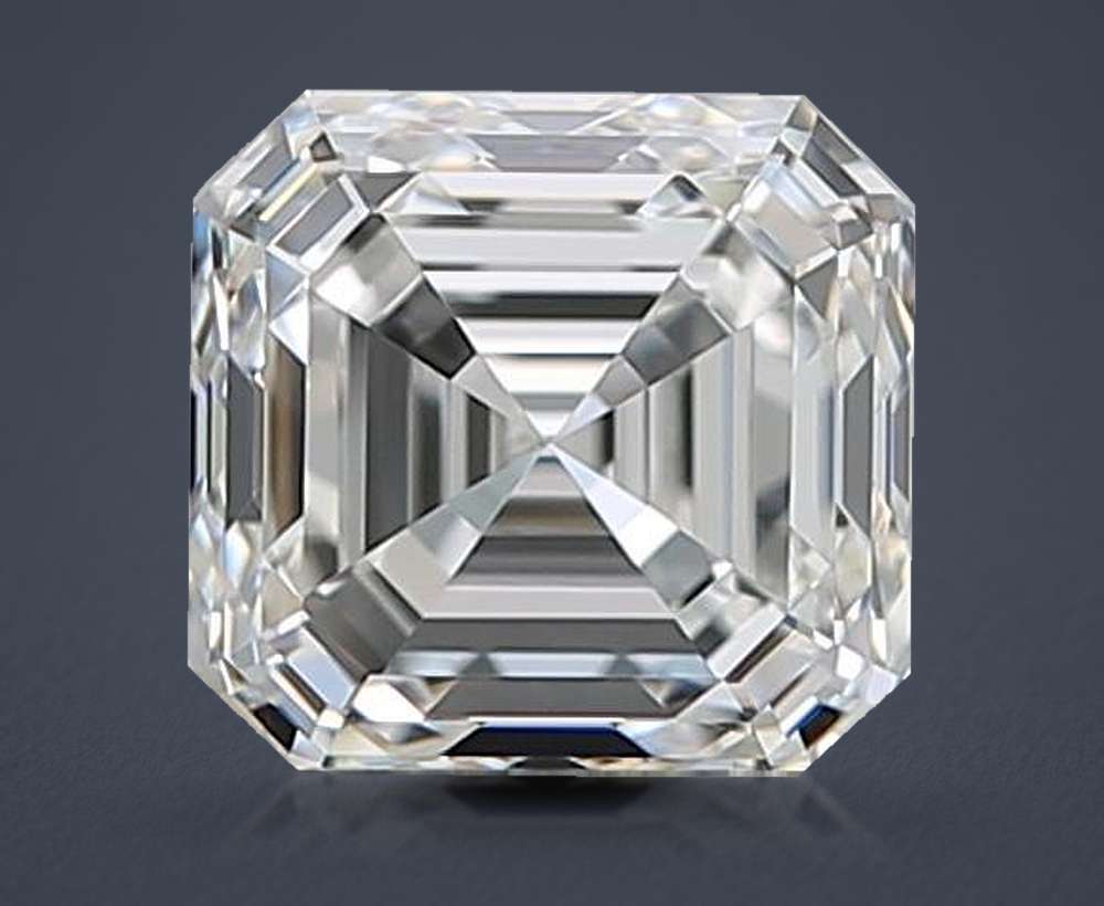 1.01 Carat Asscher Natural Diamond