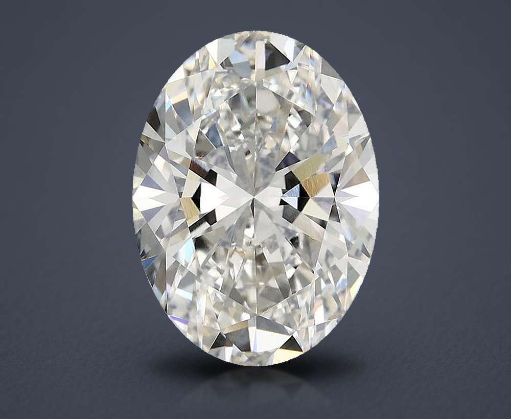 4.00 Carat Oval Lab Diamond