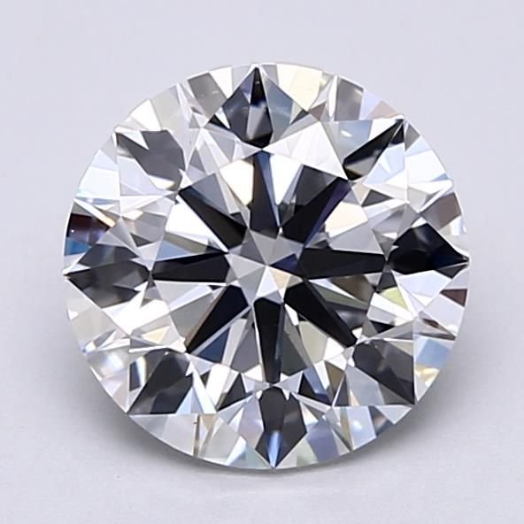 2.40ct E VS1 Rare Carat Ideal Cut Round Lab Grown Diamond