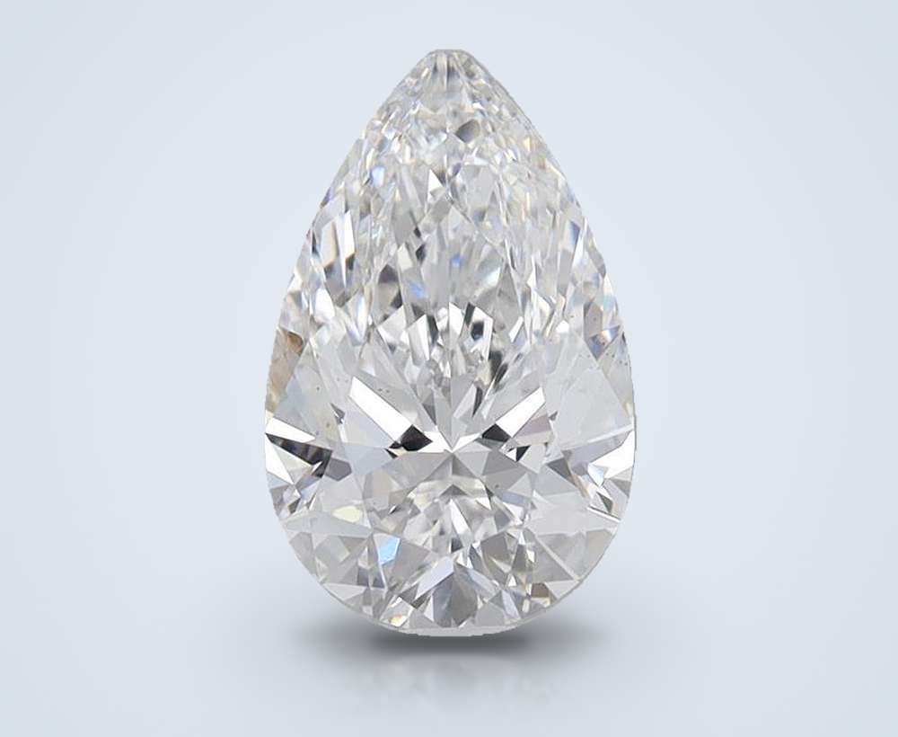 1.60 Carat Pear Lab Diamond
