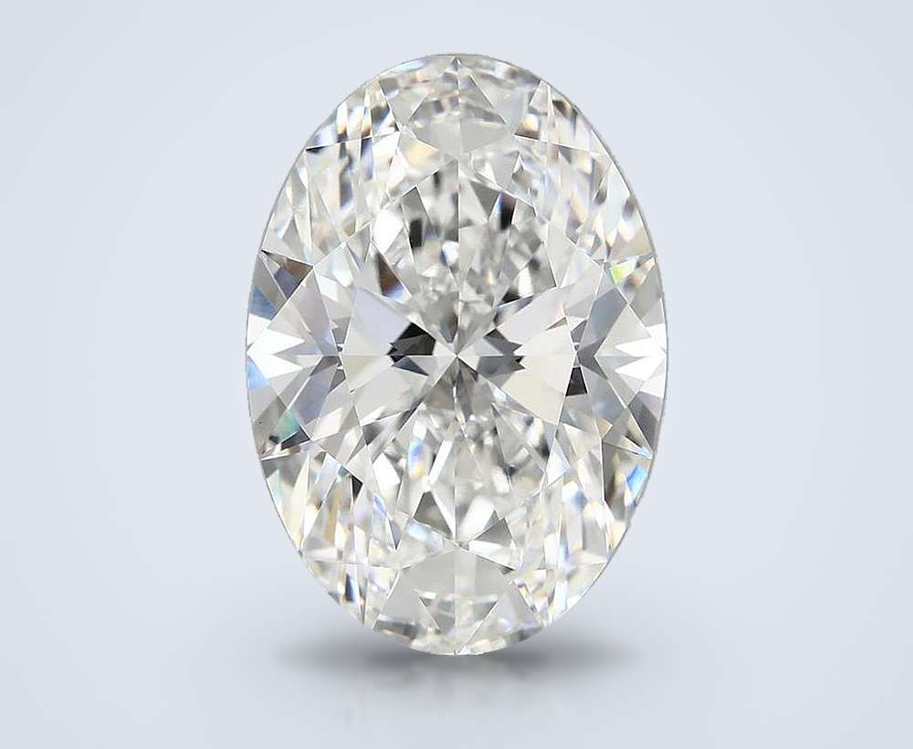 8.12 Carat Oval Lab Diamond