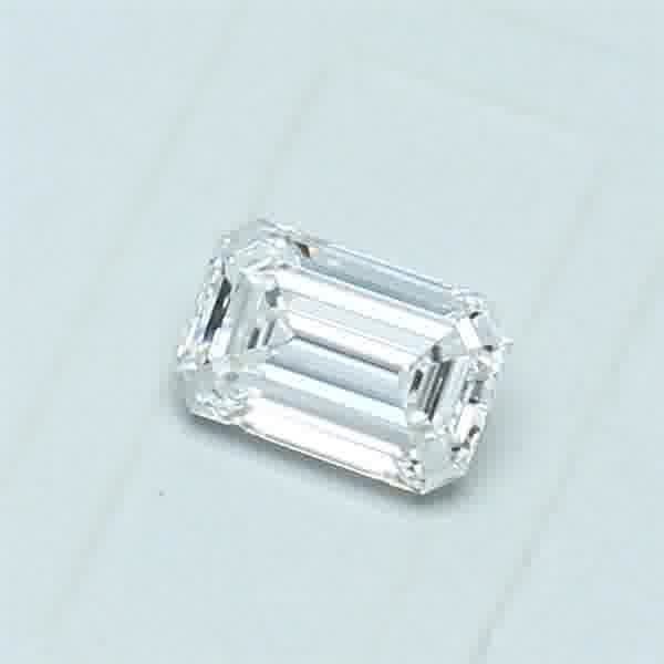 0.33ct D IF Rare Carat Ideal Cut Emerald Diamond