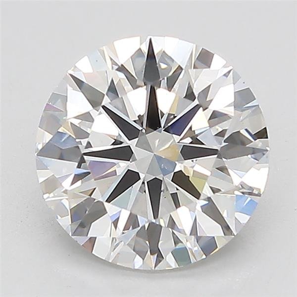 2.14ct E VS2 Rare Carat Ideal Cut Round Lab Grown Diamond