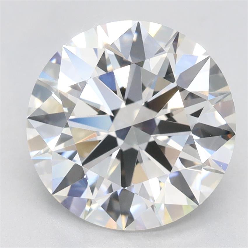 2.65ct F VVS1 Rare Carat Ideal Cut Round Lab Grown Diamond