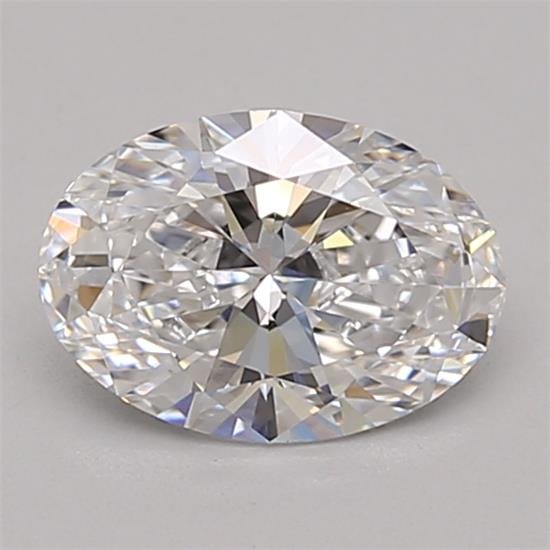 0.82ct D IF Very Good Cut Oval Lab Grown Diamond